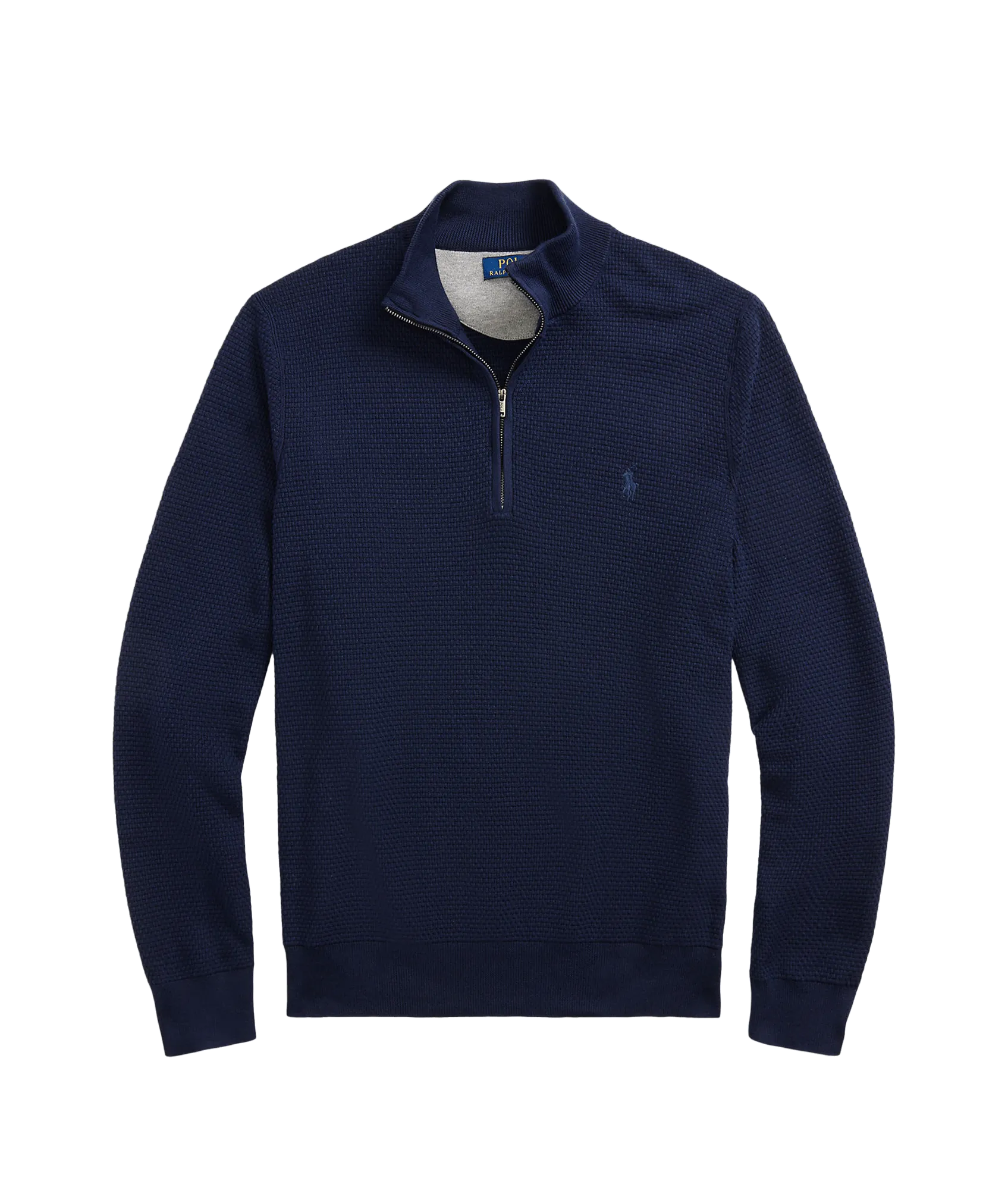 Performance Quarter-zip Sweater - Navy