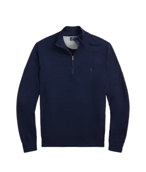 Performance Quarter-zip Sweater - Navy