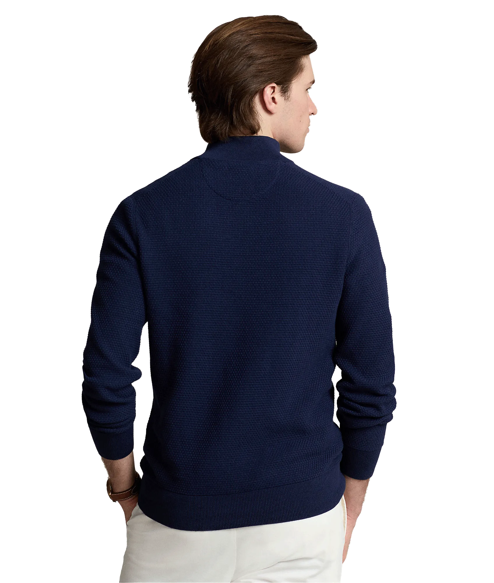 Performance Quarter-zip Sweater - Navy