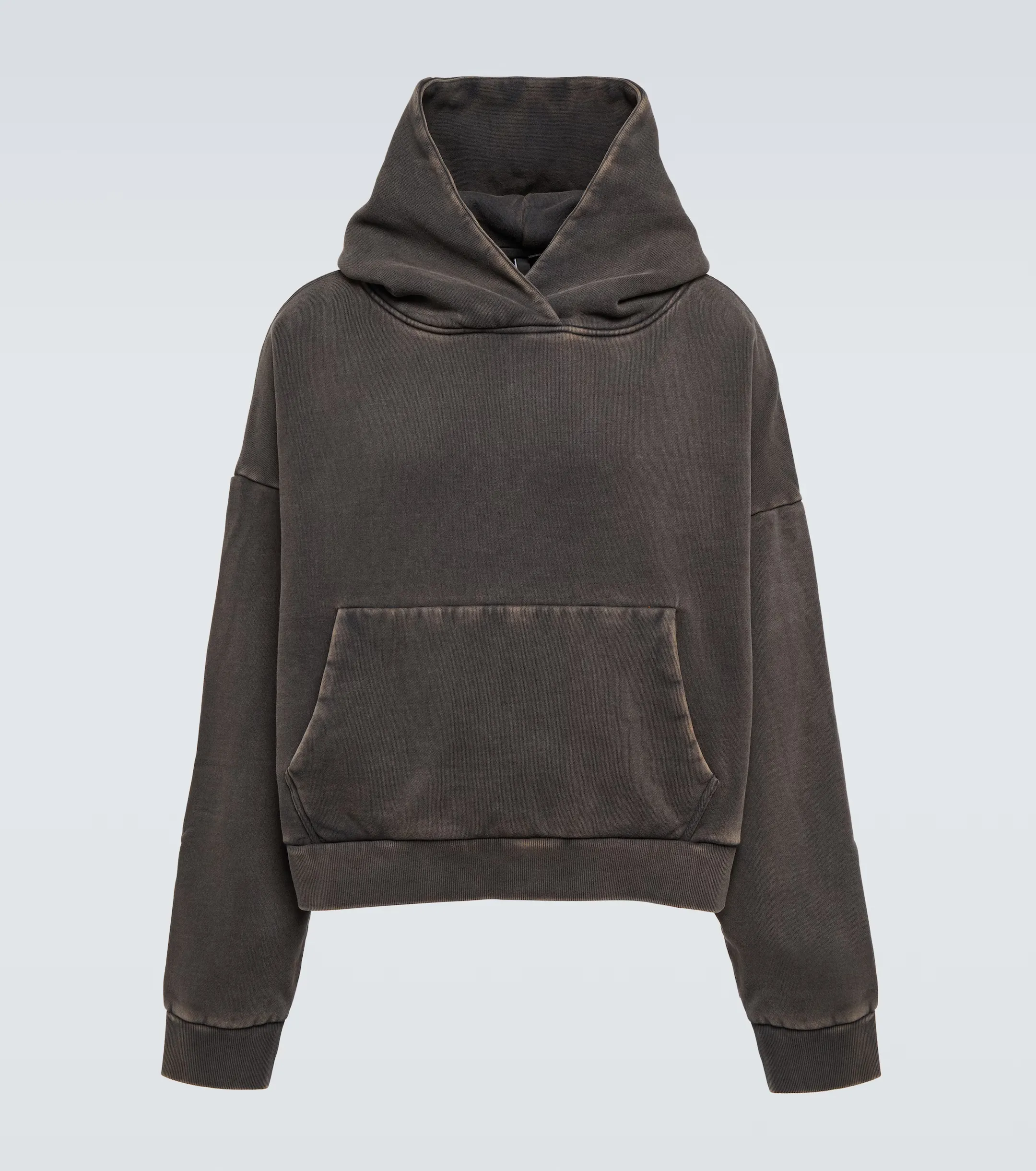 plain cotton hoodies for unisex street style long sleeves at entire studios