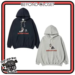 Plain Logo Hoodies & Sweatshirts - beyond closet Street Style