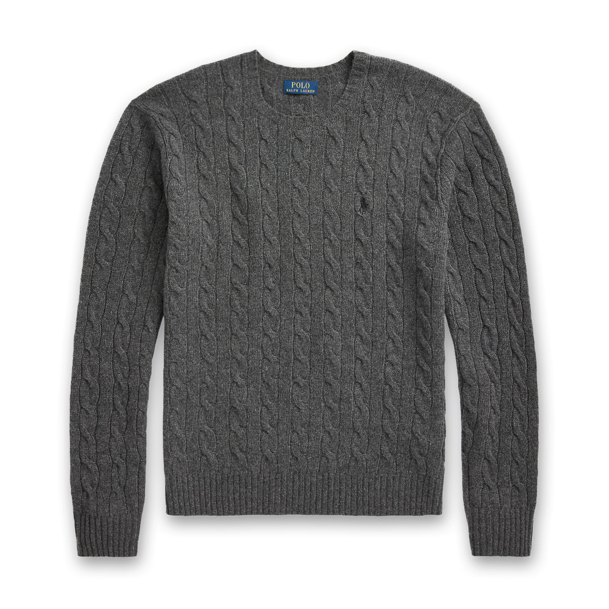 Polo Ralph Lauren - Grey Cable Knit Jumper