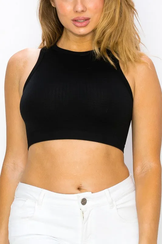 Pretty Texture Crop Top