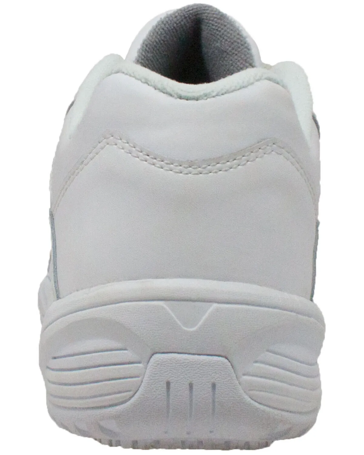 Product Name:  Ad Tec Men's Athletic White Adjustable Strap Uniform Work Shoes - Round Toe