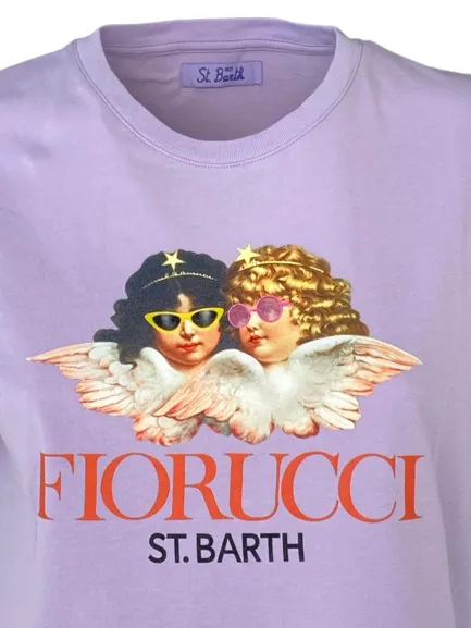 Purple Fiorucci Women's T-Shirt