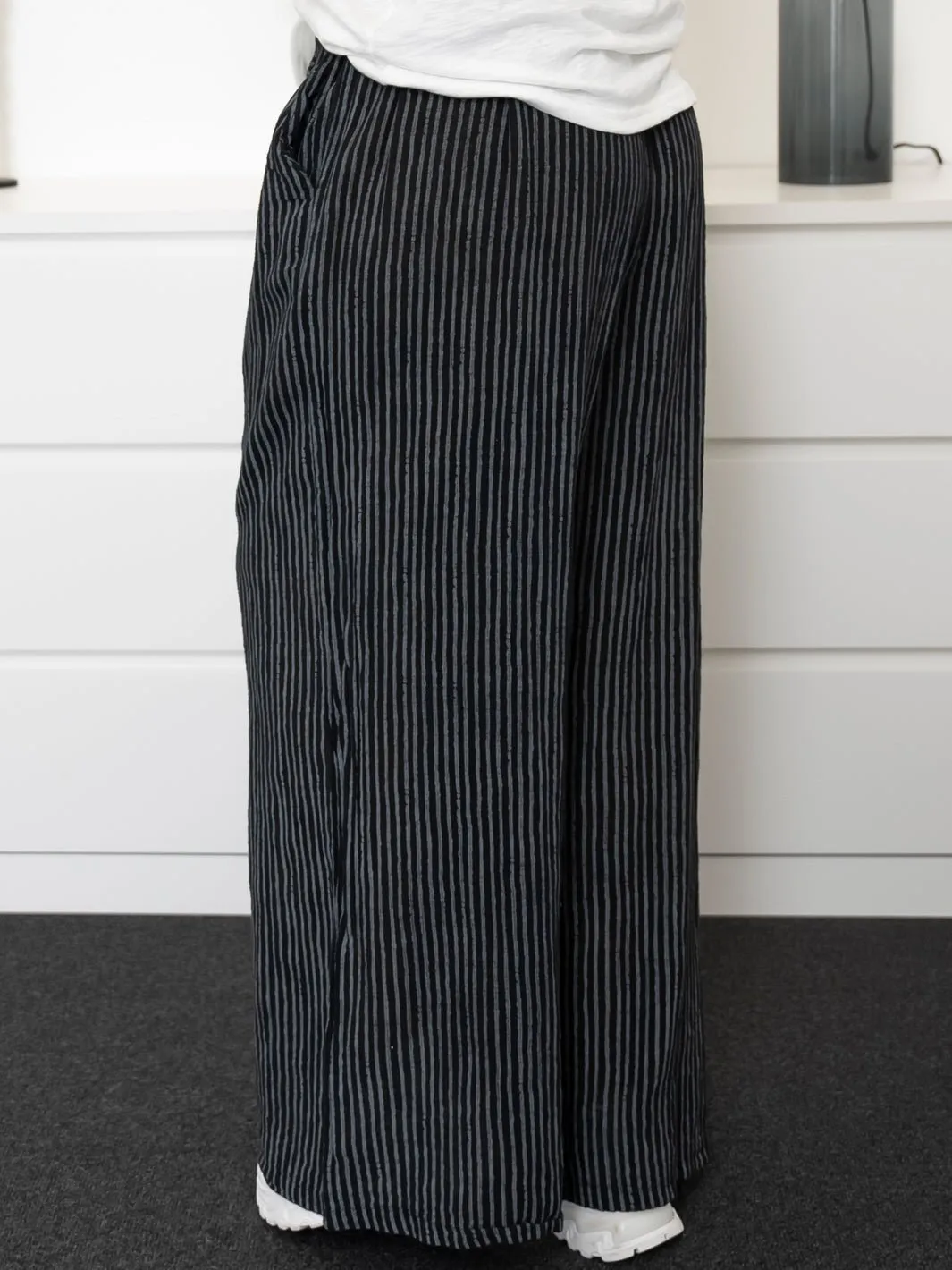 Quinn pants - black stripe