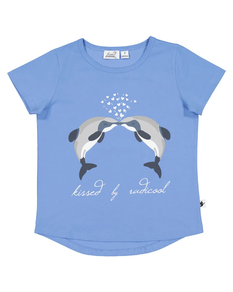 Radicool Dolphin Love Tee - Be Kissed by the Perfect Design