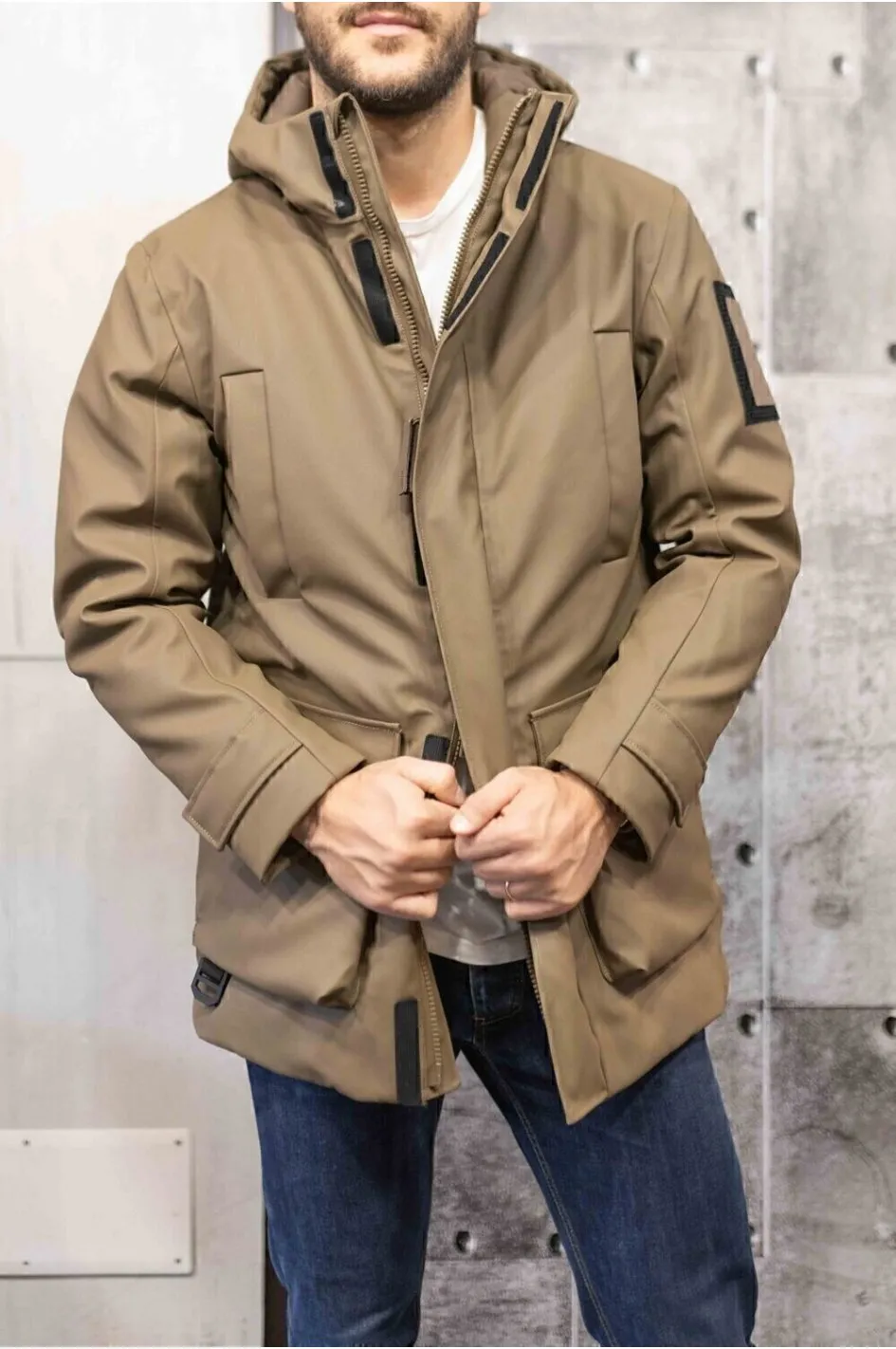 Rains Glacial Parka