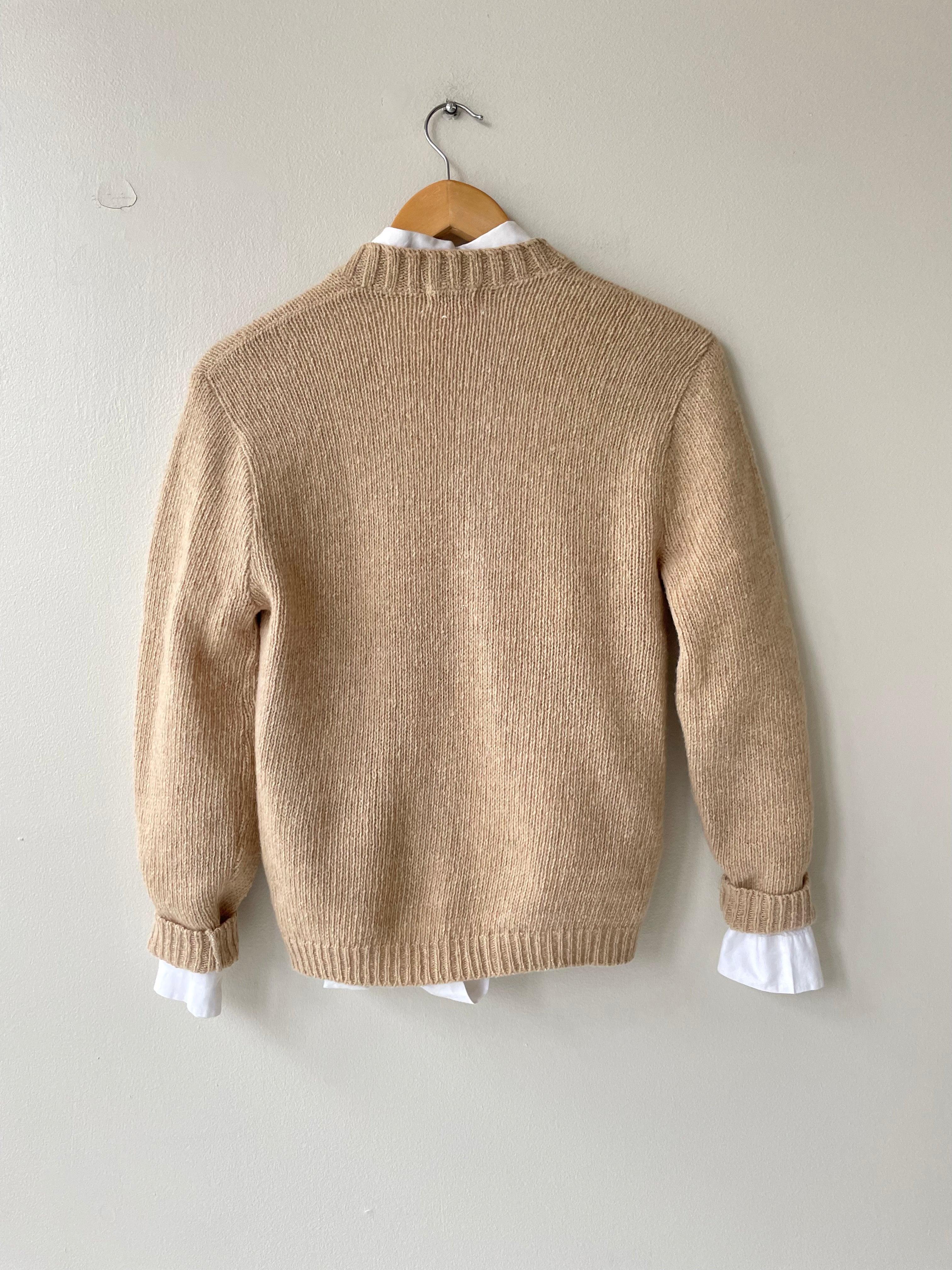 Rare Vintage 1960s Fibres Cardigan for Sale