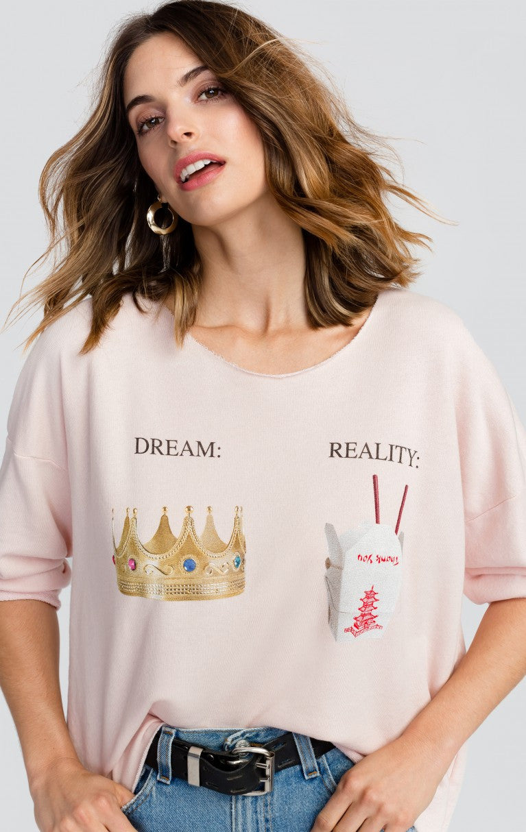 Result: 5AM Sweatshirt - Wildfox Dream vs. Reality Collection