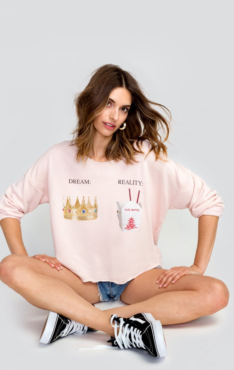 Result: 5AM Sweatshirt - Wildfox Dream vs. Reality Collection