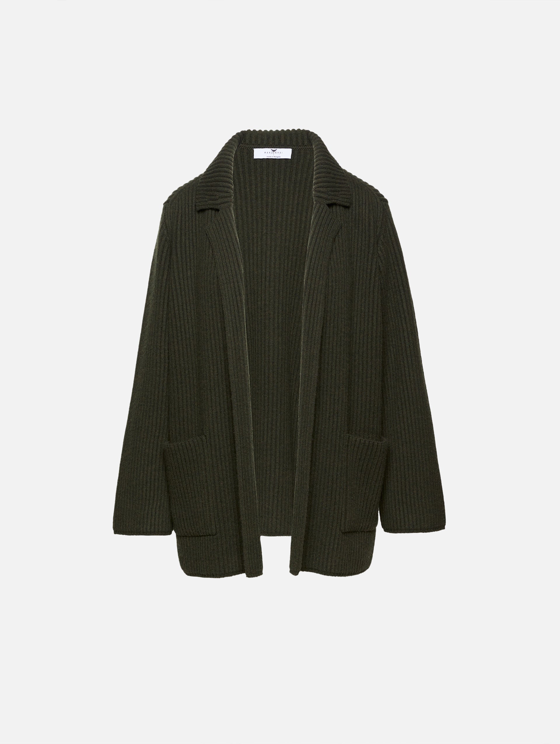 Ribbed Knit Jacket