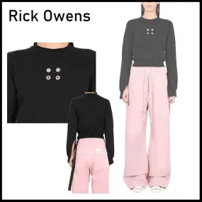 Rick Owens Hoodies & Sweatshirts | Street Style Long Sleeve Options