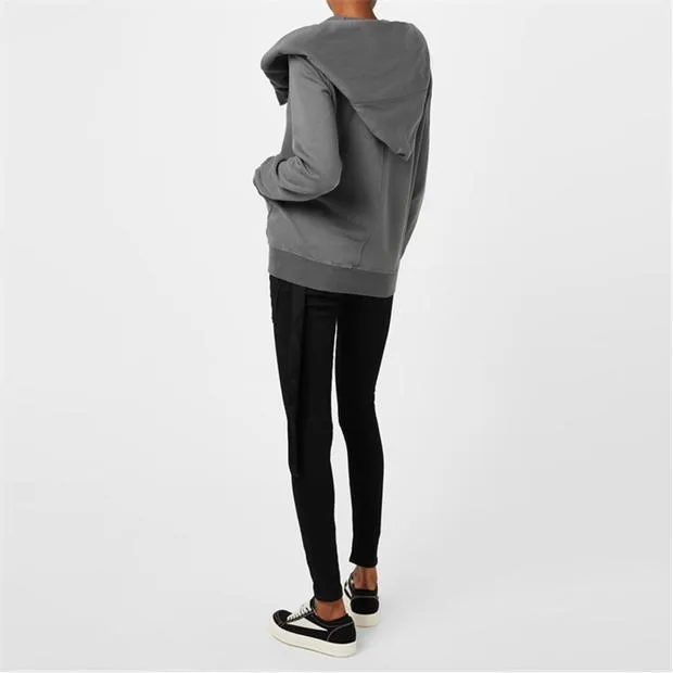 Rick Owens street style cotton hoodies sweatshirts