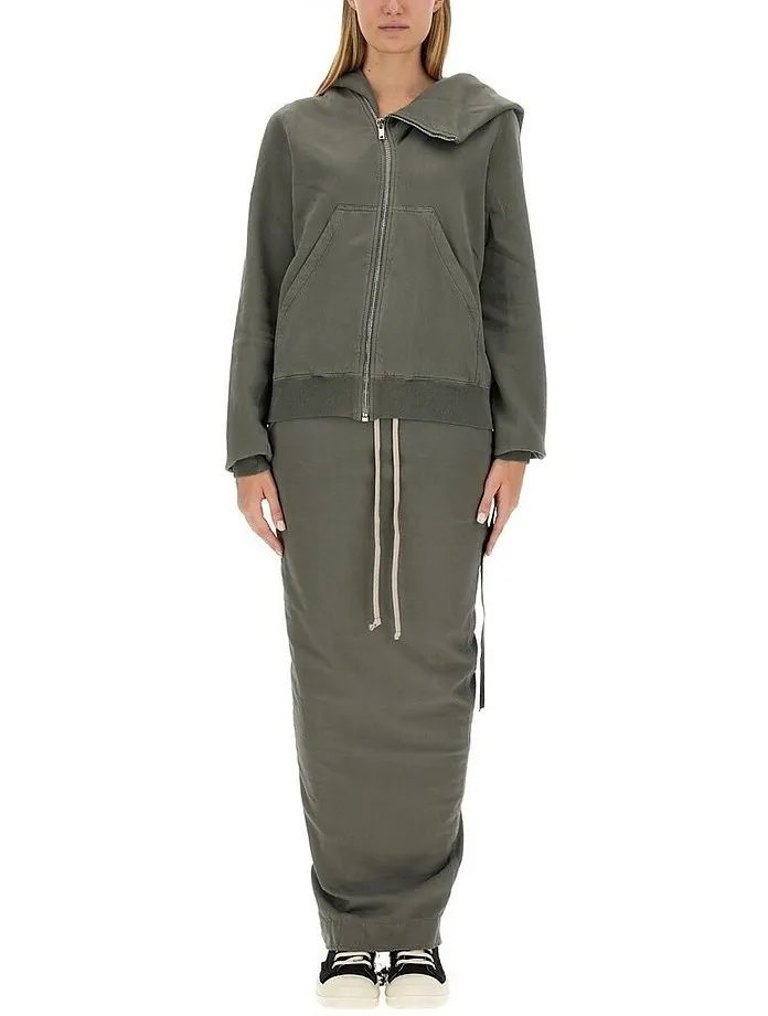 Rick Owens Sweat Street Style Cotton Co-ord Hoodies & Sweatshirts