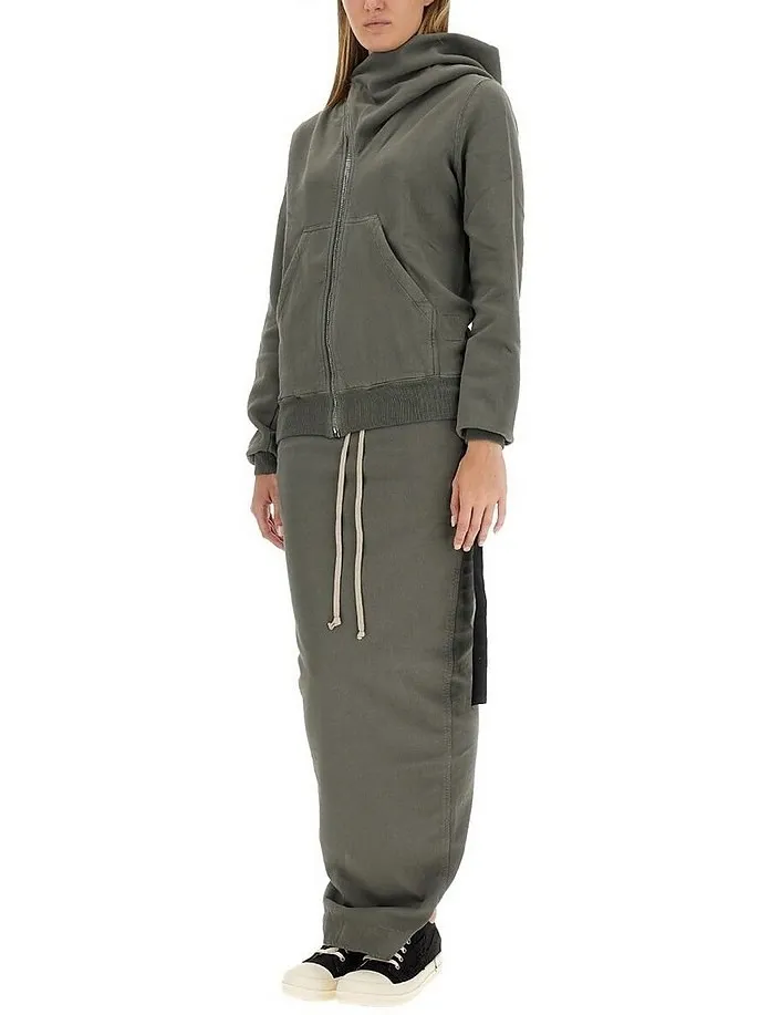 Rick Owens Sweat Street Style Cotton Co-ord Hoodies & Sweatshirts