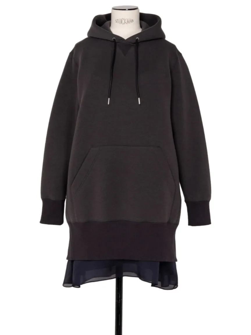 sacai Plain Logo Hoodies & Sweatshirts | Unisex Street Style