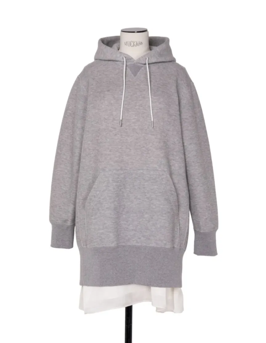 sacai Plain Logo Hoodies & Sweatshirts | Unisex Street Style