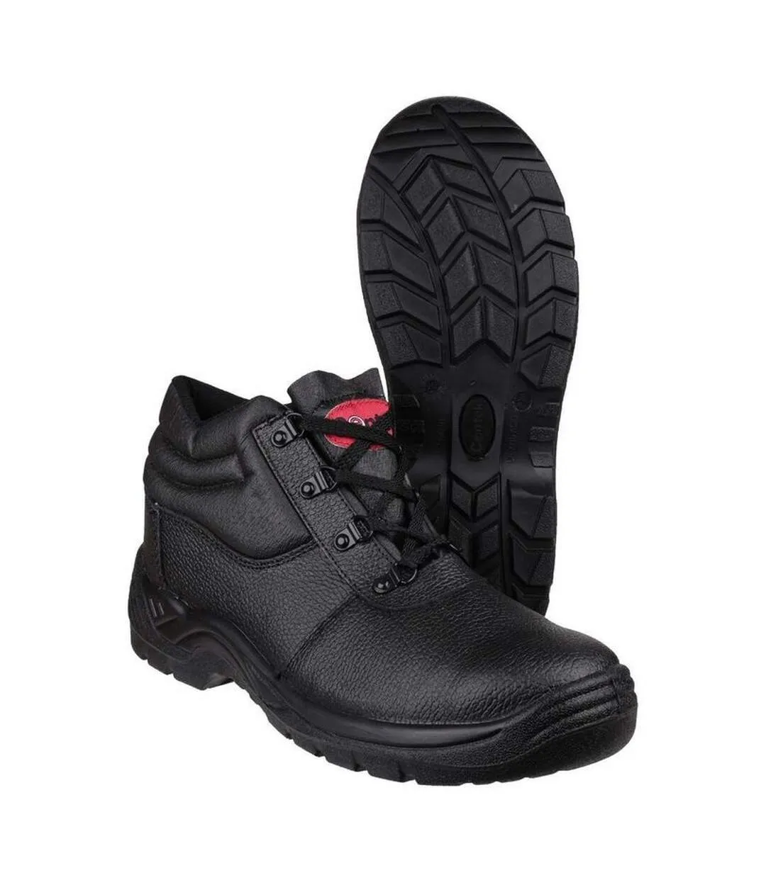 Safety fs330 lace-up boot / mens boots / safety workwear black Centek