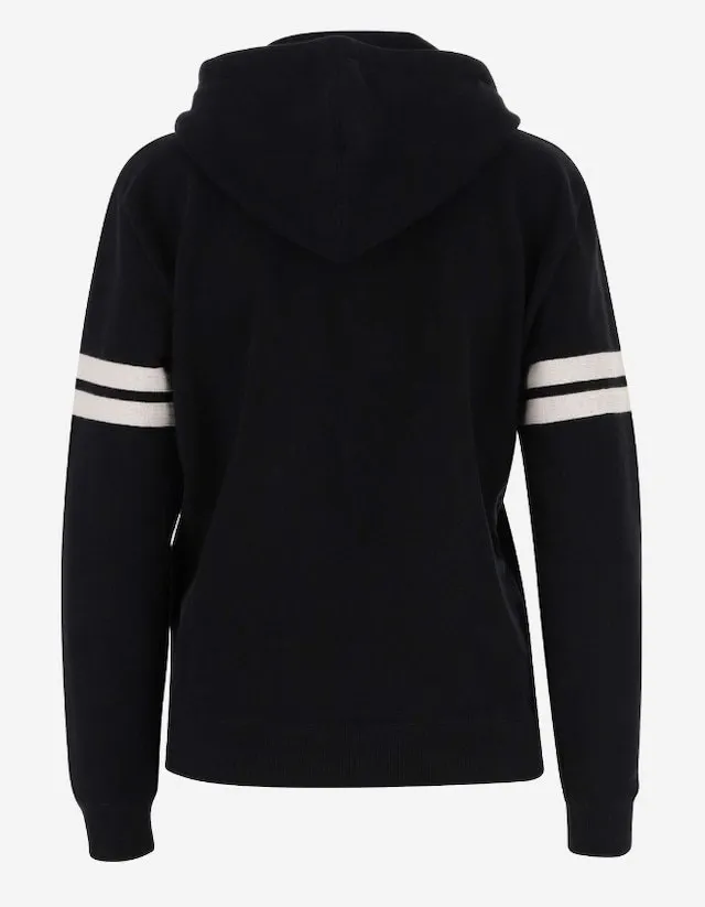 Saint Laurent Long Sleeve Cotton Logo Hoodies & Sweatshirts for Men