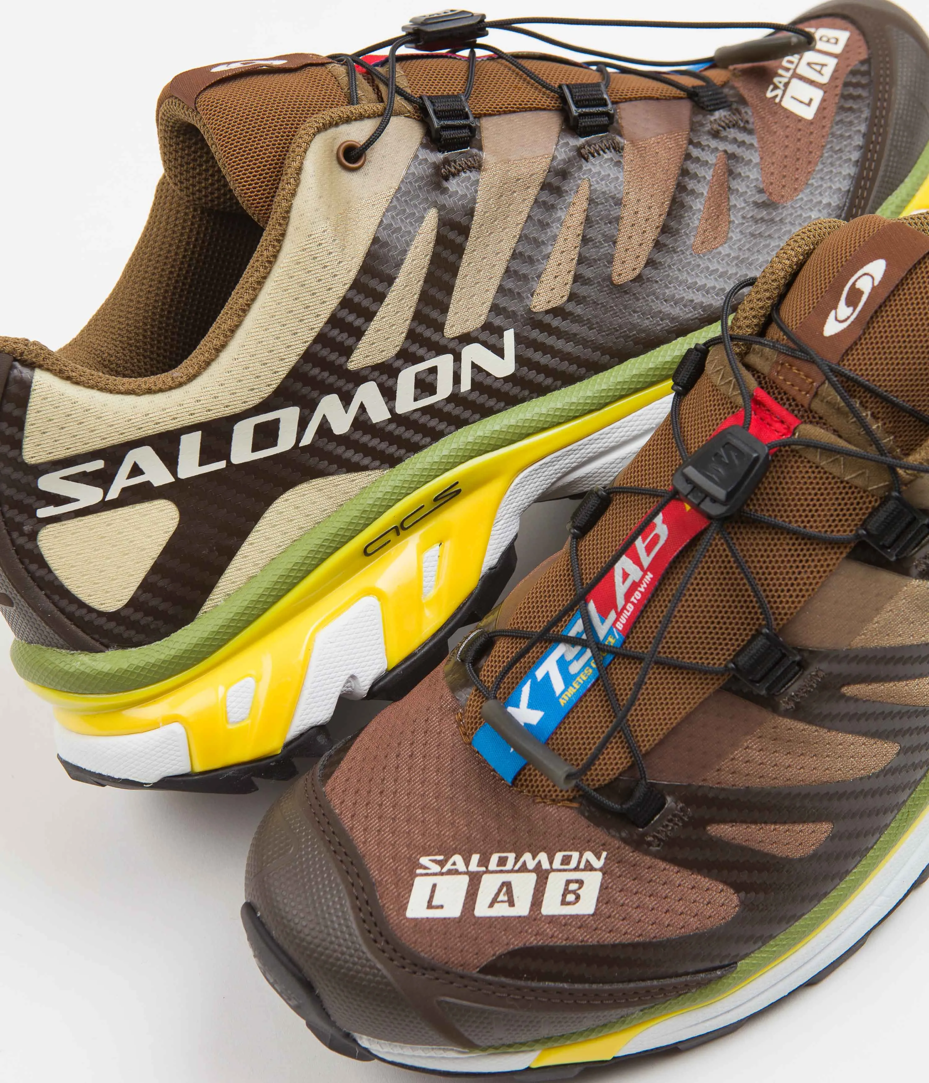 Salomon XT-4 Shoes - Delicioso / Toffee / Empire Yellow