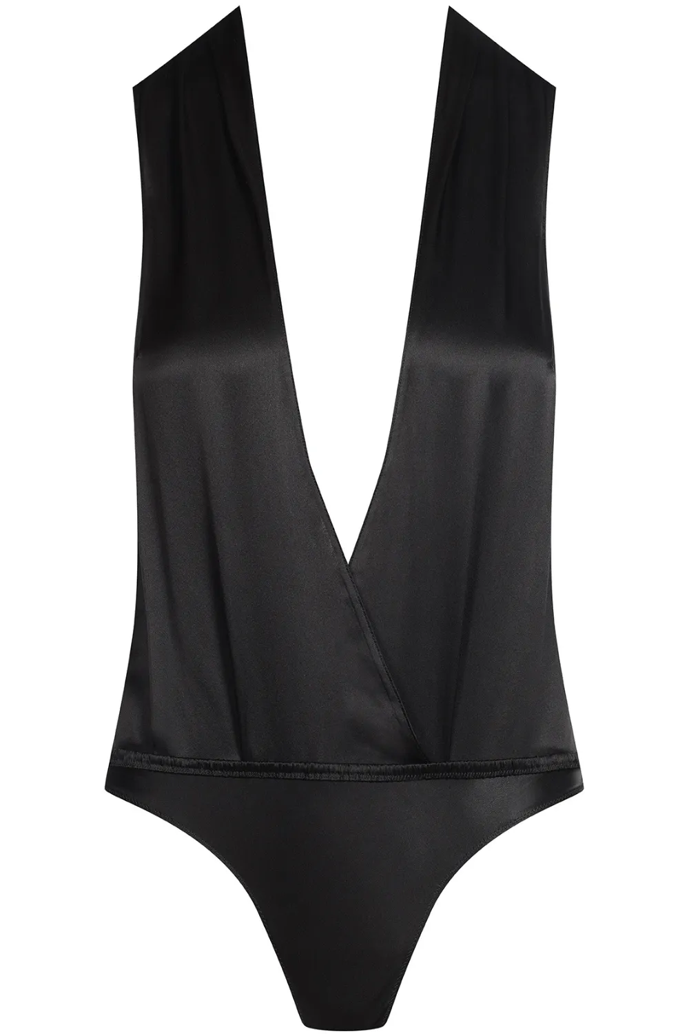 Silk Wrap Thong Bodysuit - Shop Now!