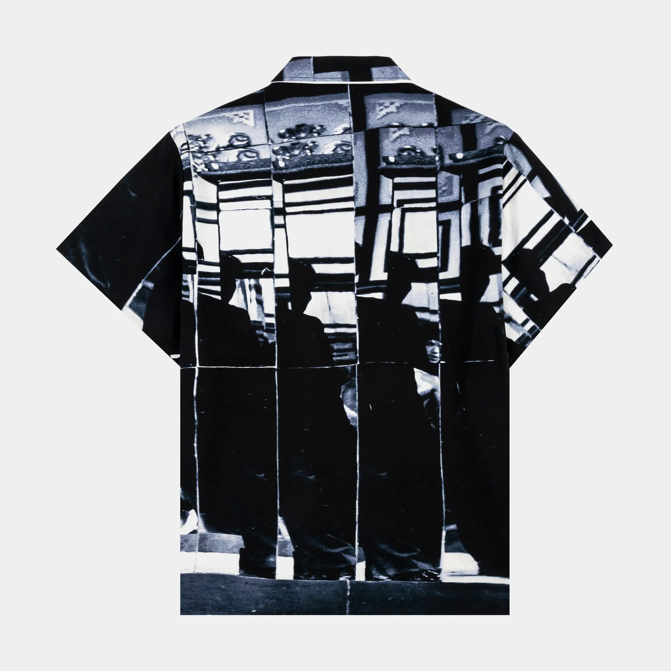 SP x Bruce Lee Black Men's Short Sleeve Shirt.