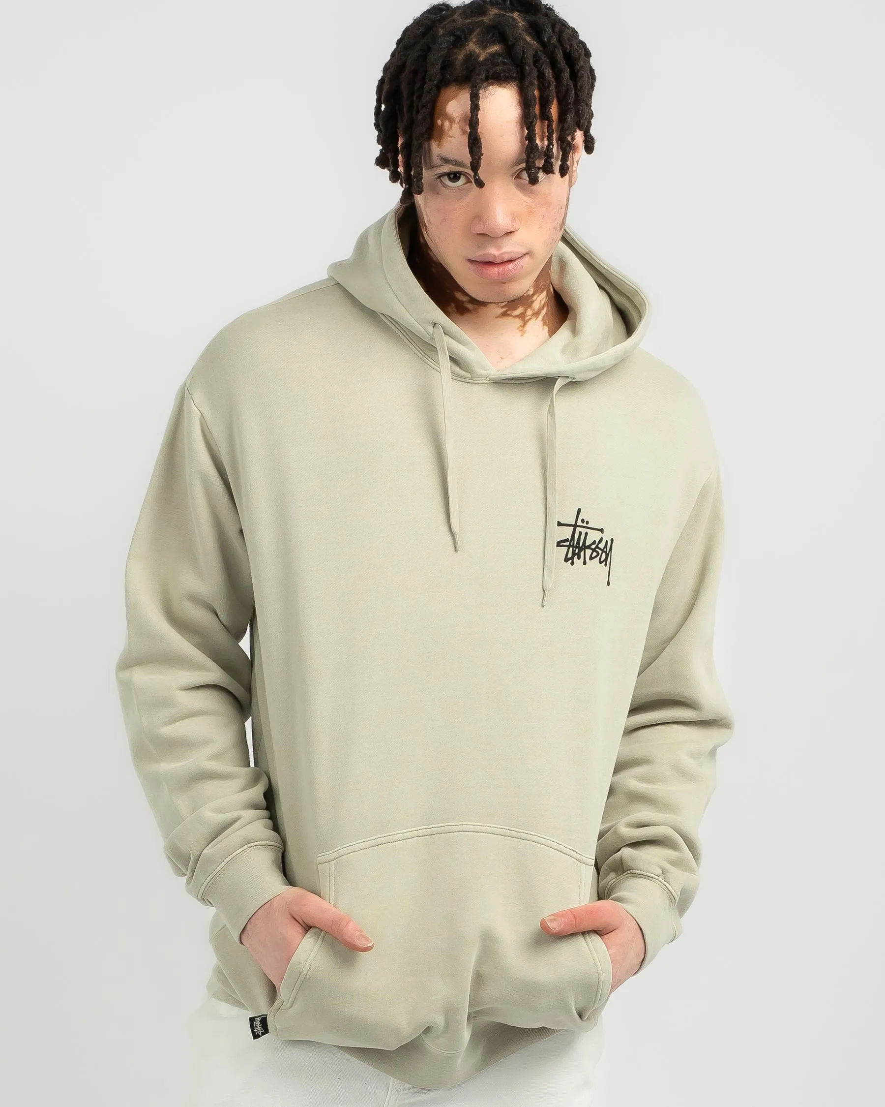 STUSSY | Hoodies: Street Style Logo Skater Style