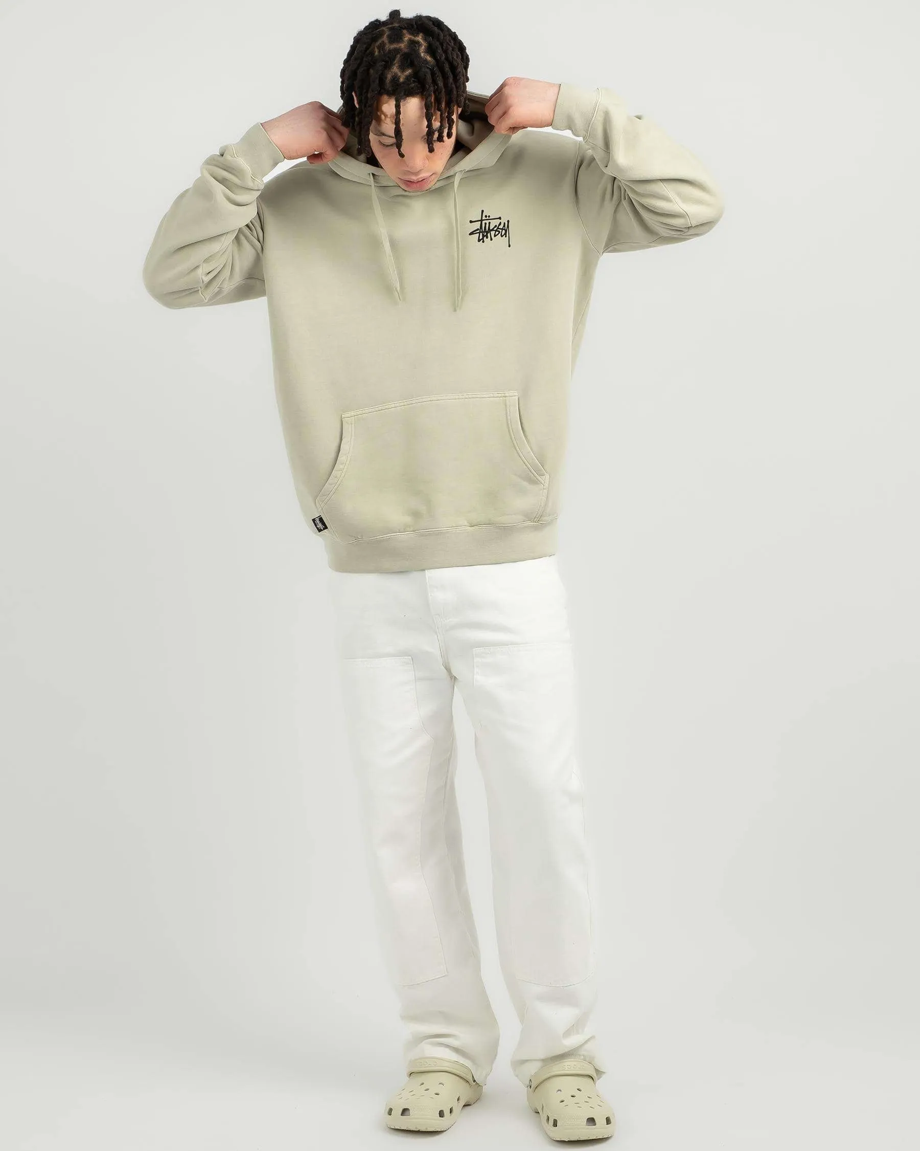 STUSSY | Hoodies: Street Style Logo Skater Style