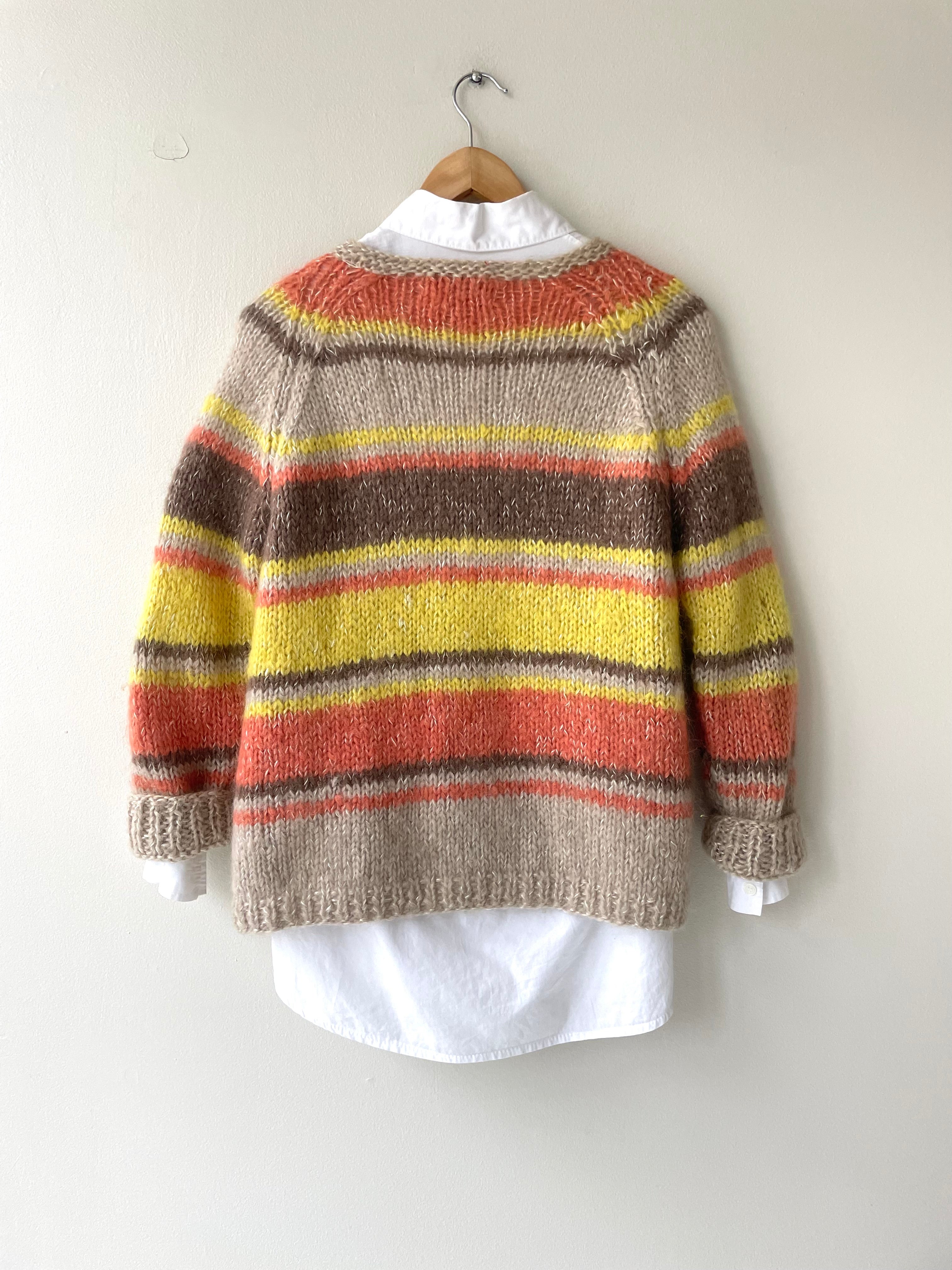 Sunrise Mohair Cardigan | Vintage 1960s