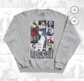 Taylor Swift hoodies and sweatshirts - Unisex U-Neck long sleeves, cotton, with logo