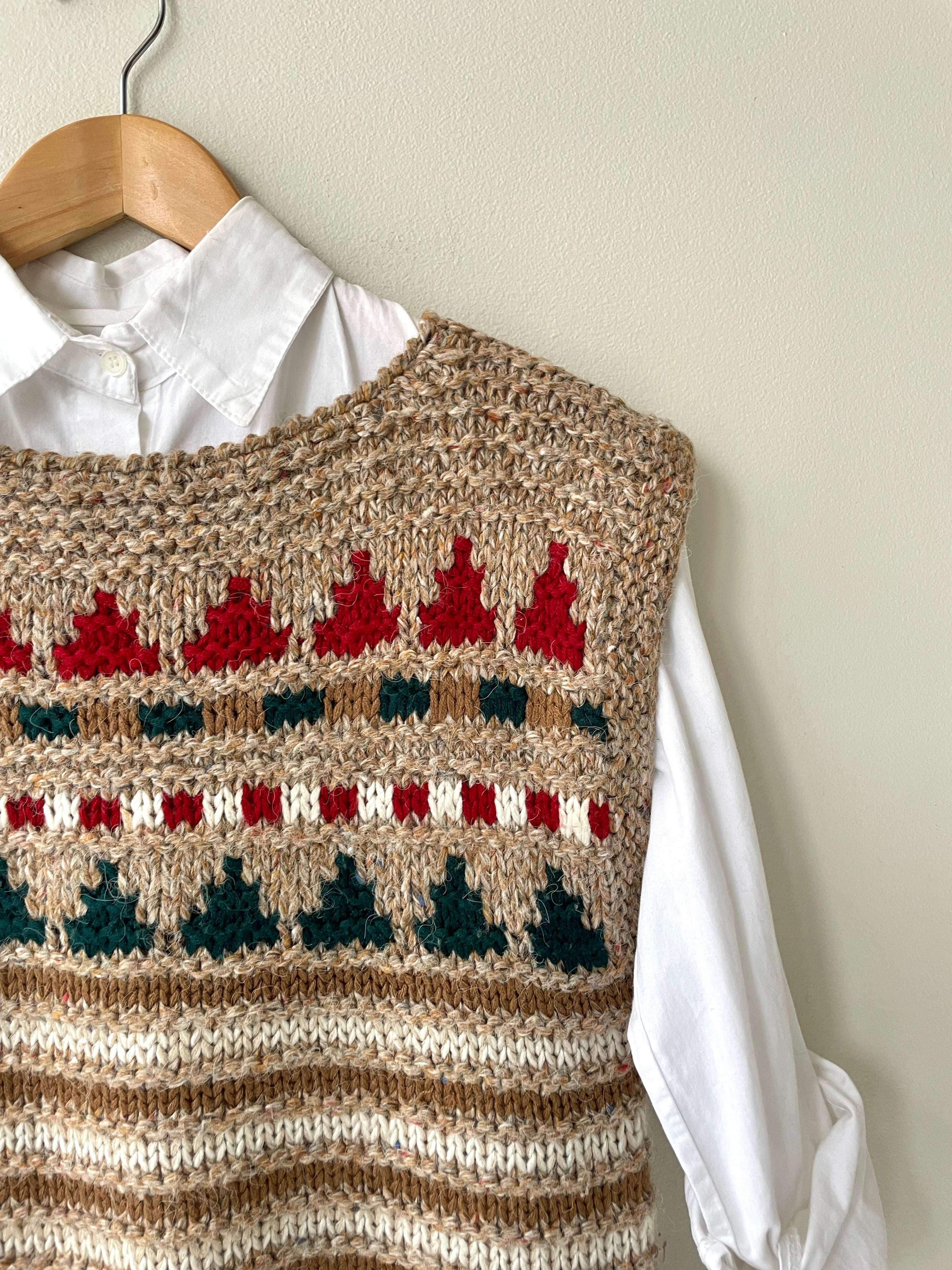 Tree Line Sweater Vest