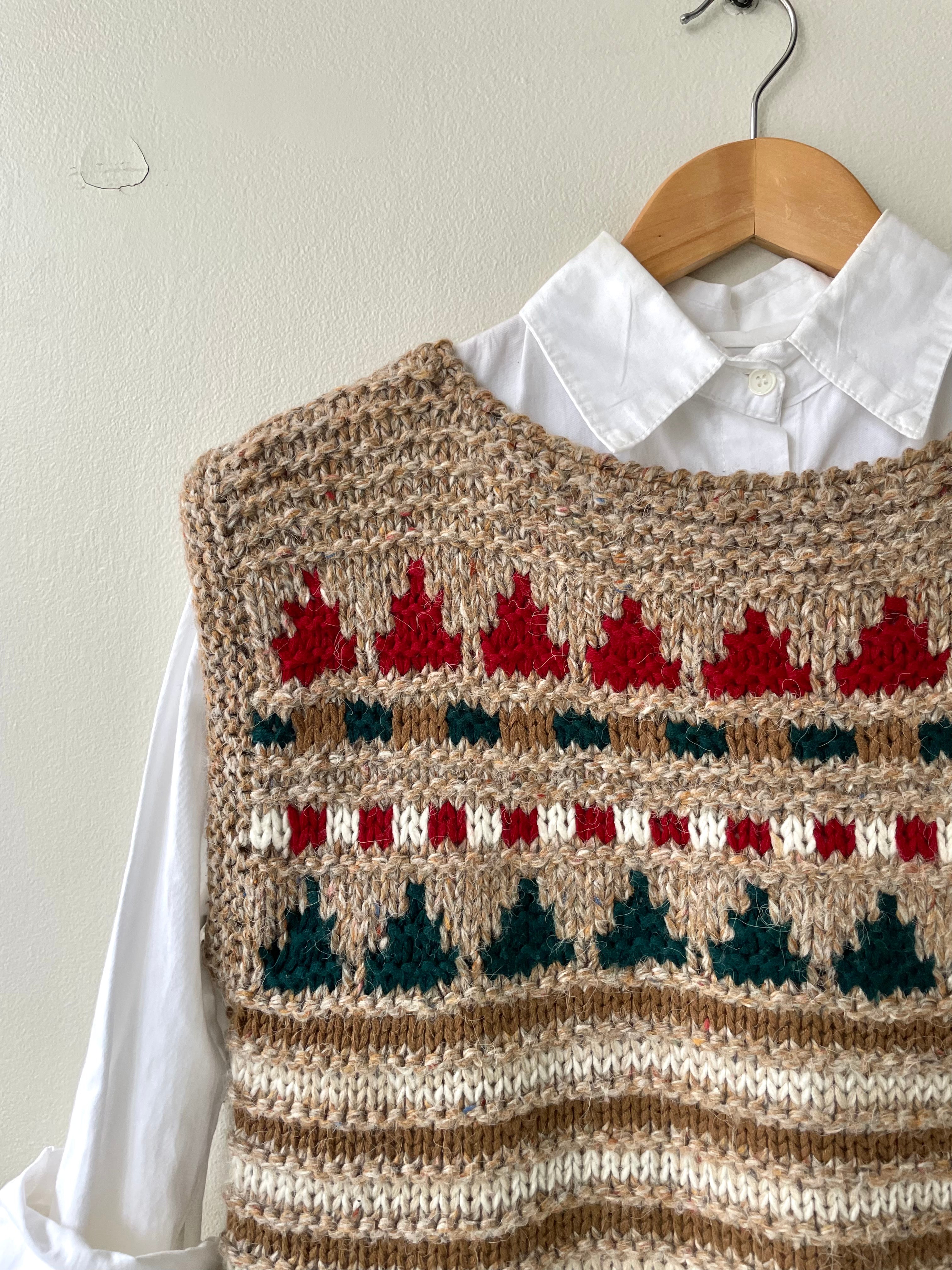 Tree Line Sweater Vest