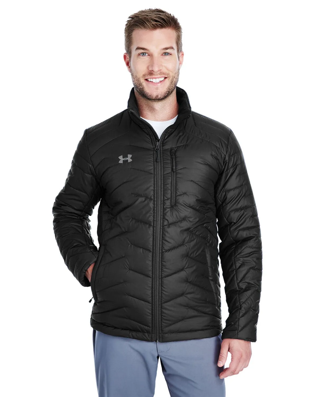 Under Armour Corporate Reactor Jacket Black/ Steel 1317223