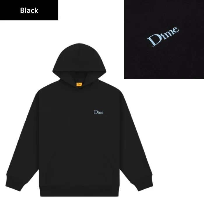 Unisex Cotton Logo Skater Style Hoodies - Dime Shop