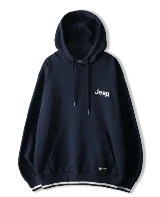 Unisex Street Style Collaboration Hoodies | JEEP Plain Logo