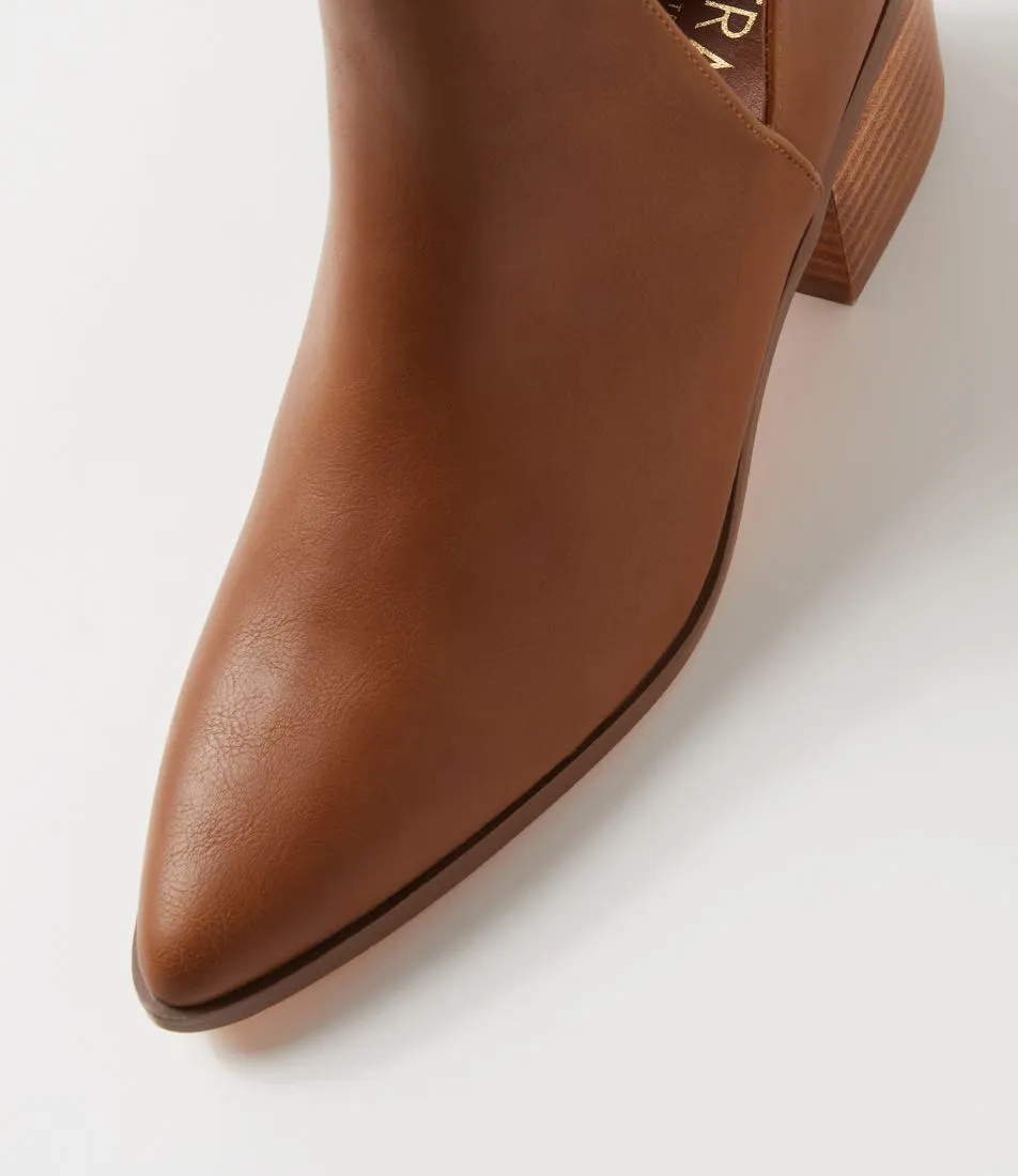 VERALI Fierce Tan Ankle Boots