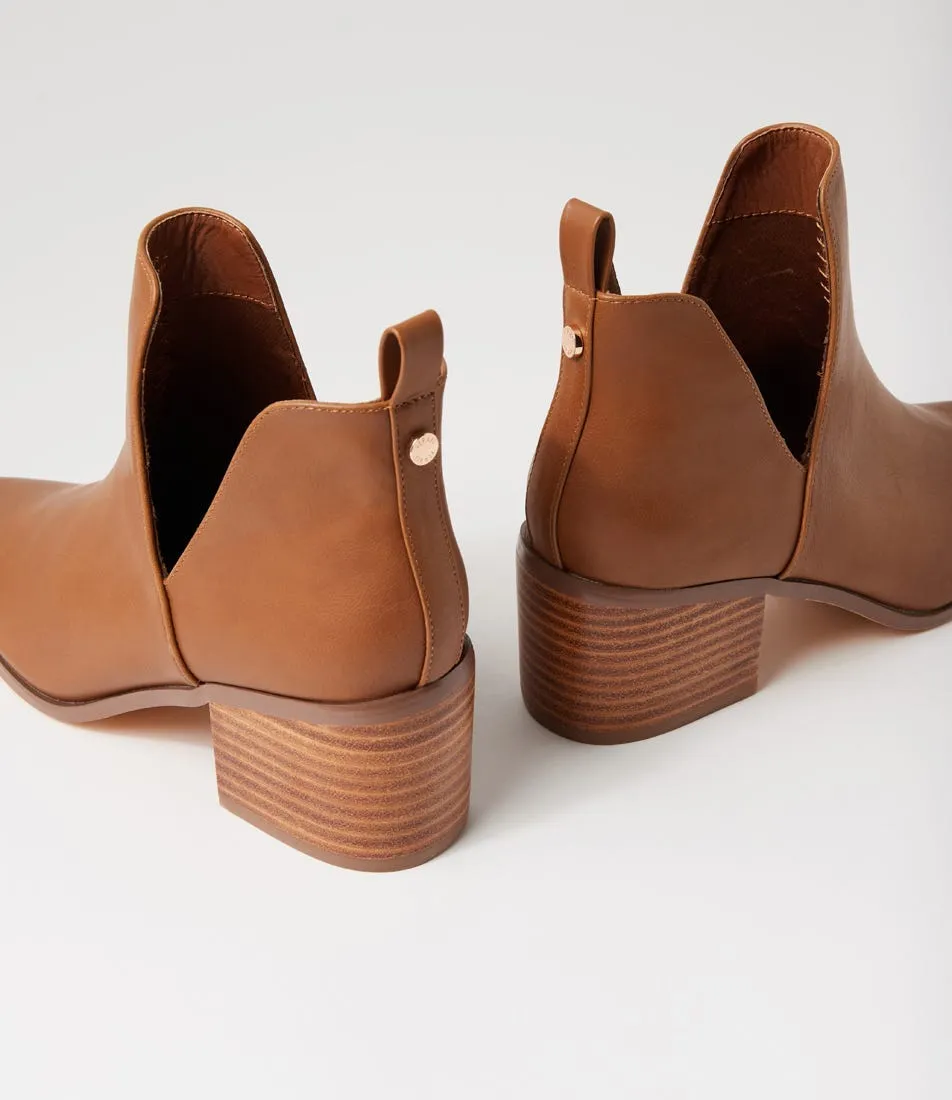 VERALI Fierce Tan Ankle Boots