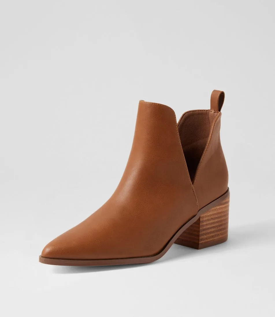 VERALI Fierce Tan Ankle Boots