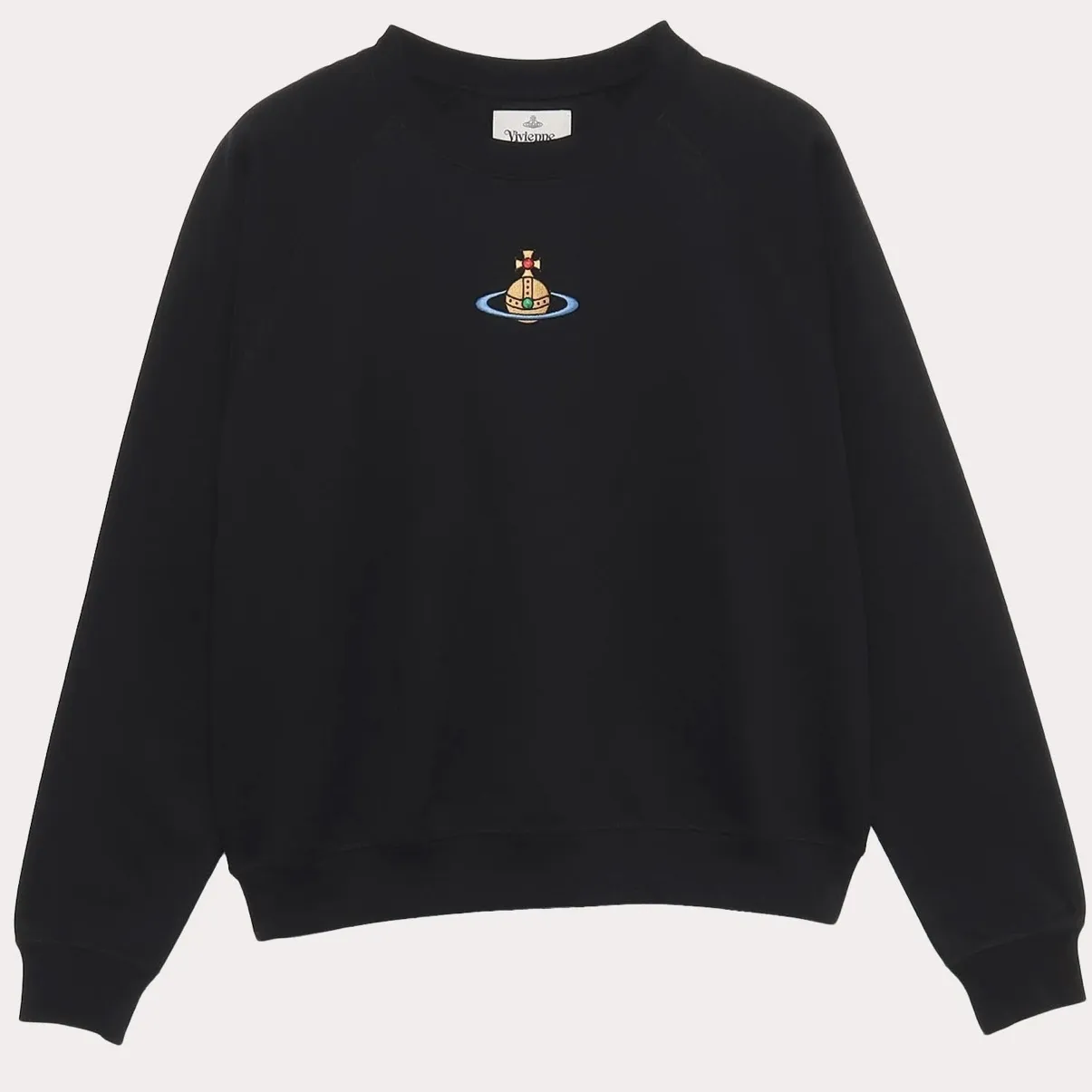 Vivienne Westwood | Crew Neck Unisex Long Sleeves Cotton Logo Shirt