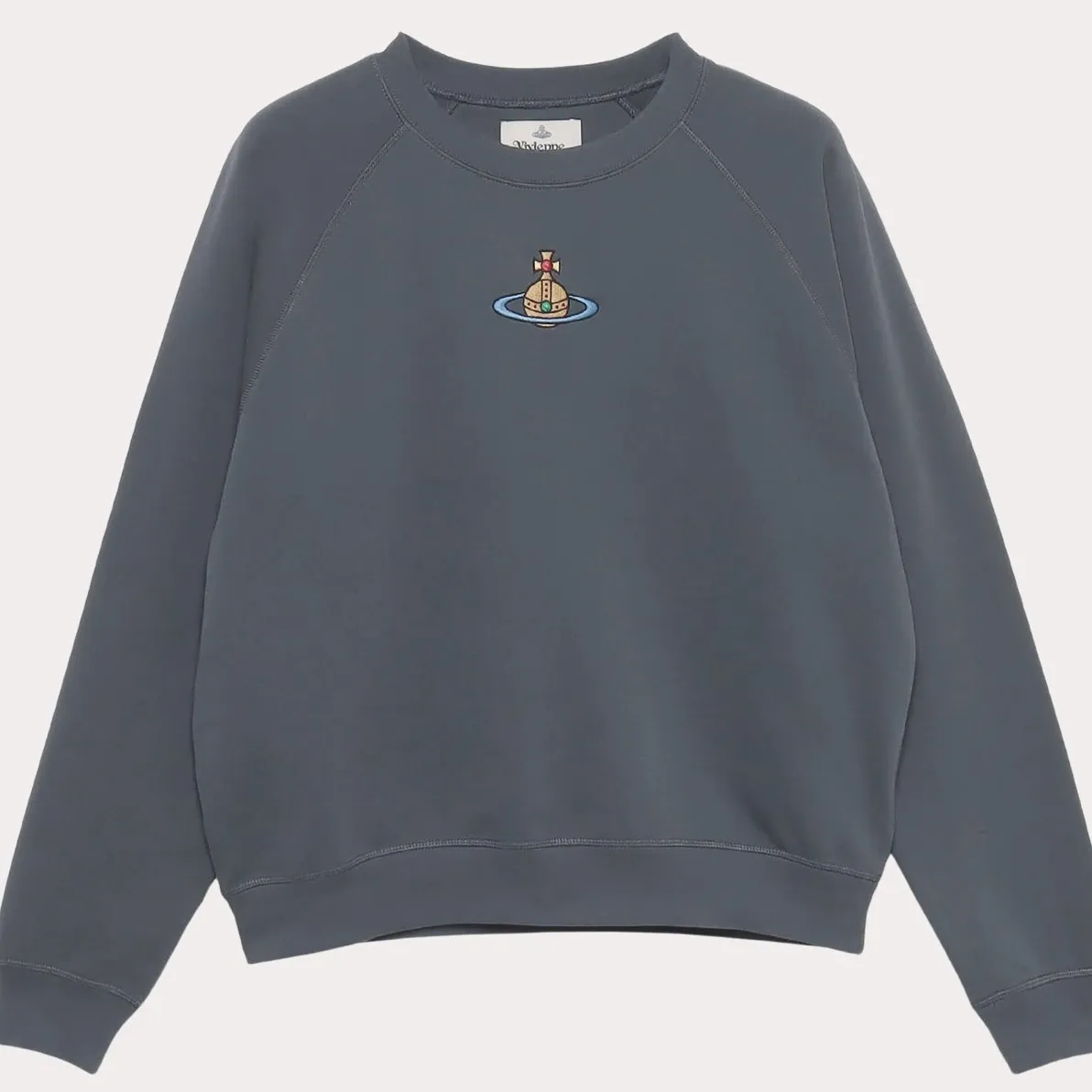 Vivienne Westwood | Crew Neck Unisex Long Sleeves Cotton Logo Shirt