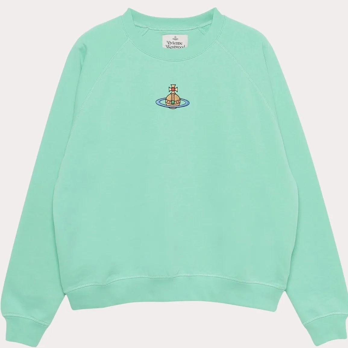 Vivienne Westwood | Crew Neck Unisex Long Sleeves Cotton Logo Shirt