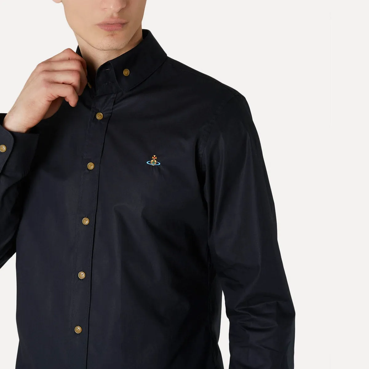 Vivienne Westwood black 2 button Krall shirt - Get it now!