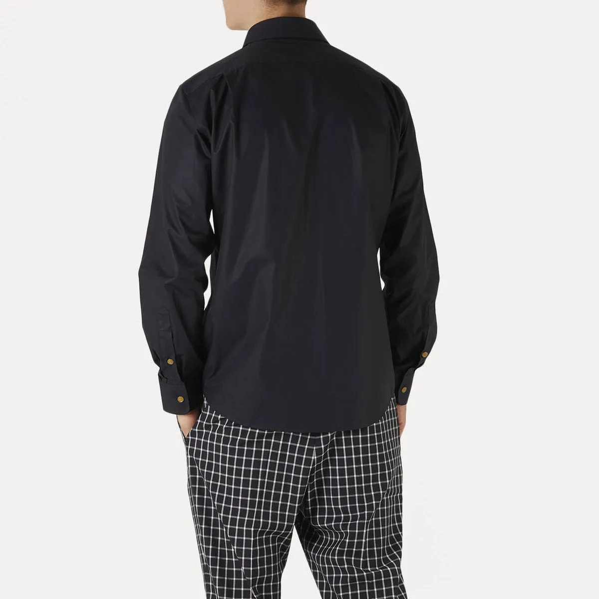 Vivienne Westwood black 2 button Krall shirt - Get it now!