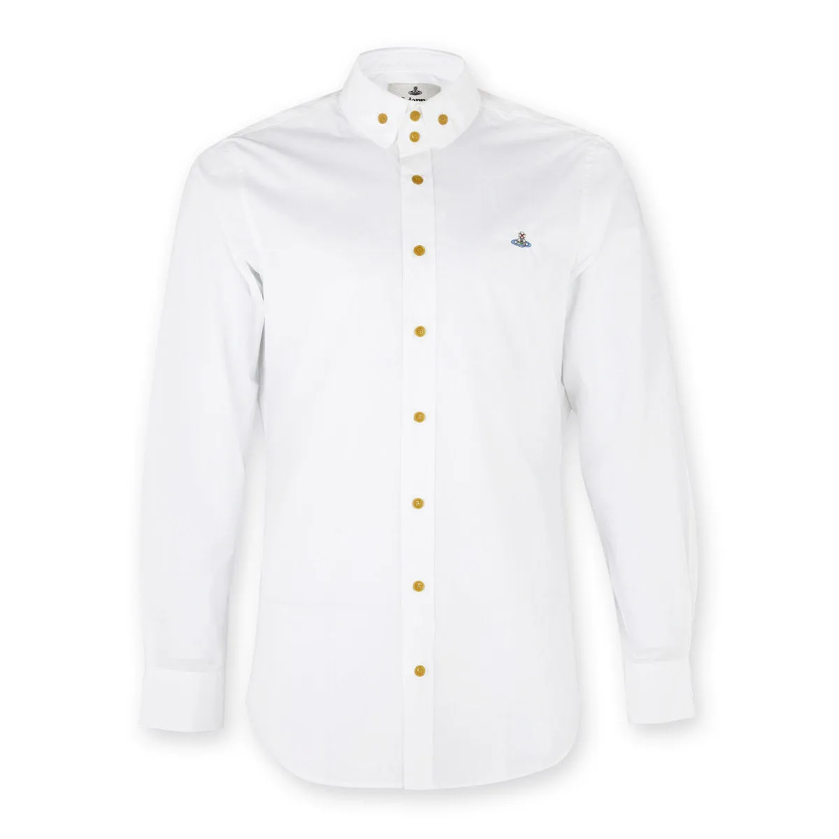 Vivienne Westwood White 2 Button Krall Shirt - Best Price