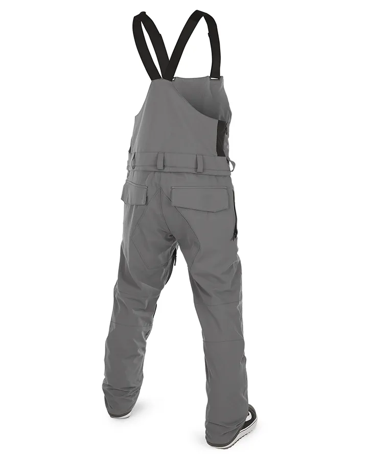 Volcom Roan Bib Overall, Dark Grey, 2023