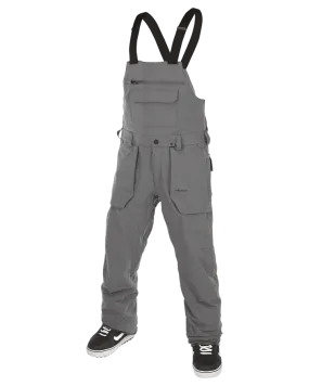 Volcom Roan Bib Overall, Dark Grey, 2023