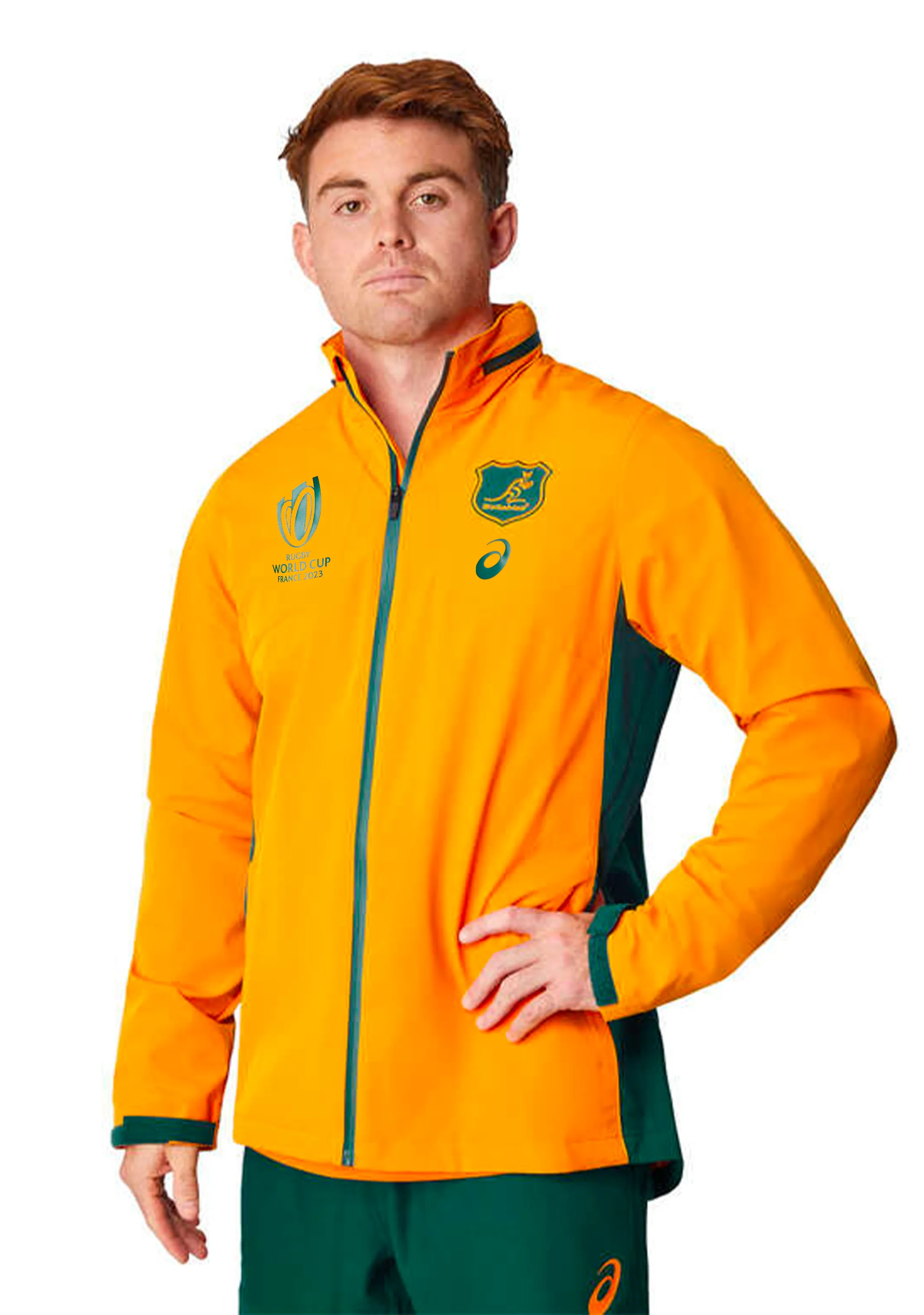 Wallabies rugby jacket for 2023 World Cup with Anthem design - Product Code 2111B693-750