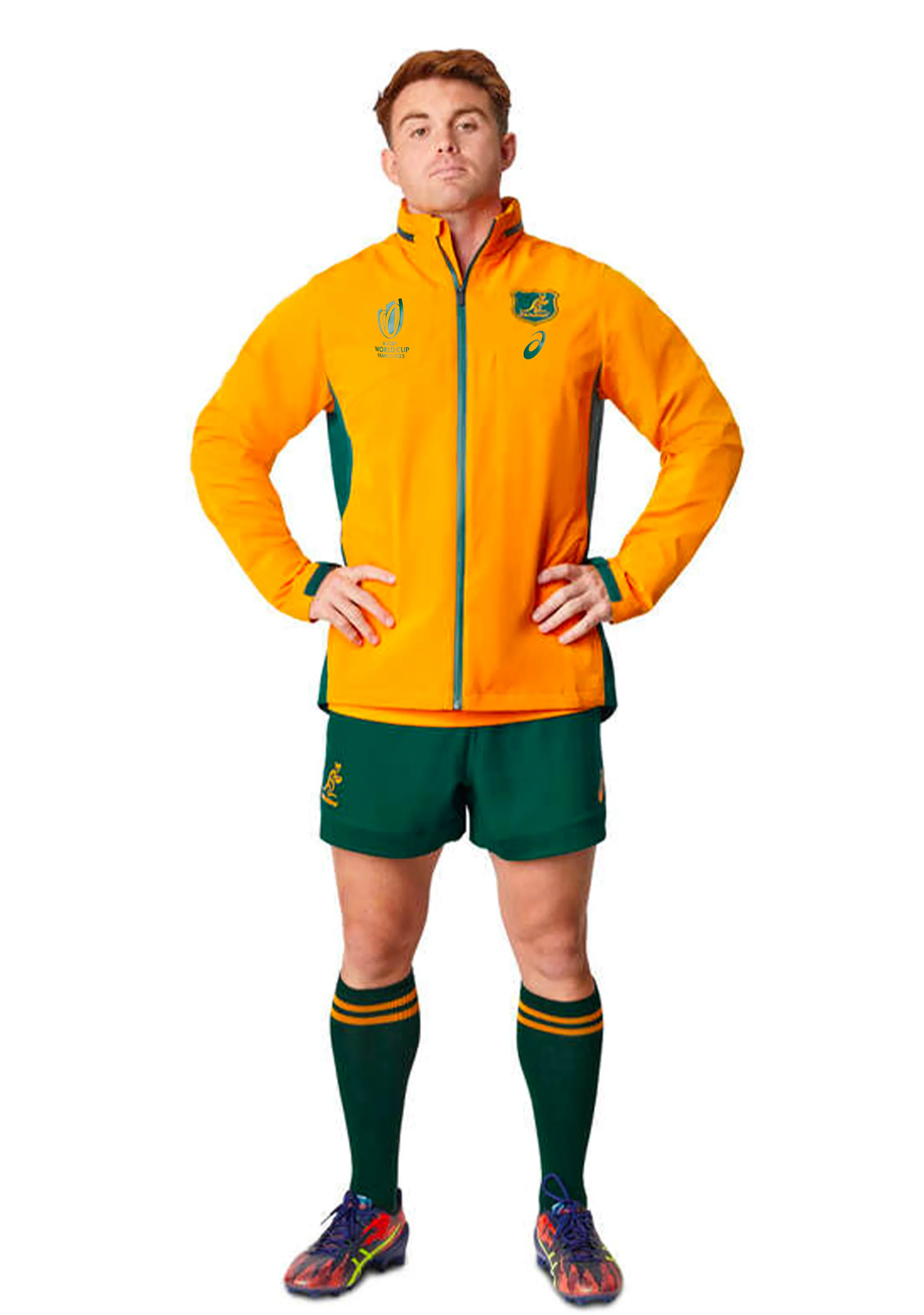 Wallabies rugby jacket for 2023 World Cup with Anthem design - Product Code 2111B693-750