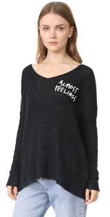 Wildfox Black Beyond Sweater: Unveiling Almost Feelings